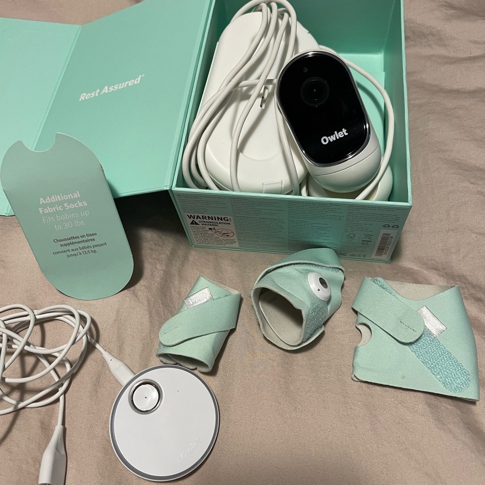 Owlet Camera and Smart Sock monitor